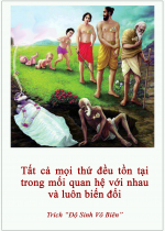 Tất cả mọi thứ đều tồn tại trong mối quan hệ với nhau và luôn biến đổi