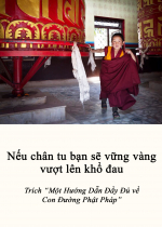 Nếu chân tu bạn sẽ vững vàng vượt lên khổ đau
