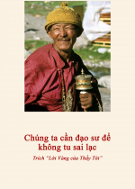Chúng ta cần Đạo sư để không tu sai lạc