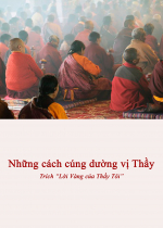 Những cách cúng dường vị Thầy