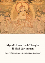 Mục đích của tranh Thangka là khơi dậy tín tâm
