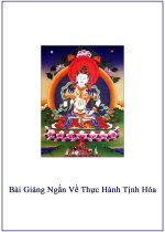 Bài Giảng Ngắn Về Thực Hành Tịnh Hóa 