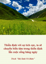 Thiền Định Với Sự Tích Cực, Ta Sẽ Chuyển Biến Tâm Trong Thiền Định Lẫn Cuộc Sống Hàng Ngày