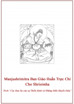 Manjushrimitra Ban Giáo Huấn Trực Chỉ Cho Shrisimha