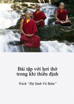  Bài tập với hơi thở trong khi thiền định