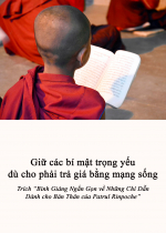 Giữ các bí mật trọng yếu dù cho phải trả giá bằng mạng sống