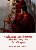 Nguồn chữa lành tối thượng nằm bên trong tâm của mỗi người