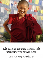 Kết quả bao giờ cũng có tính chất tương ứng với nguyên nhân