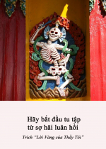 Hãy bắt đầu tu tập từ sợ hãi luân hồi