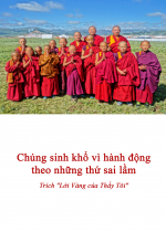 Chúng sinh khổ vì hành động theo những thứ sai lầm