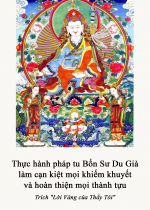 Thực hành pháp tu Bổn Sư Du Già làm cạn kiệt mọi khiếm khuyết và hoàn thiện mọi thành tựu