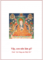 Vậy, con nên làm gì?