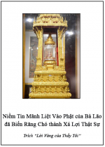  Niềm Tin Mãnh Liệt Vào Phật Của Bà Lão Đã Biến Răng Chó Thành Xá Lợi Thật Sự