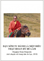 Xin hãy giữ vững nếp hành trì tốt đẹp này