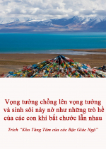 Vọng tưởng chồng lên vọng tưởng và sinh sôi nảy nở như những trò hề của các con khỉ bắt chước lẫn nhau