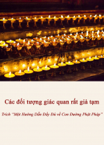 Các đối tượng giác quan rất giả tạm