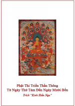 Phật Thi Triển Thần Thông Từ Ngày Thứ Tám Đến Ngày Mười Bốn