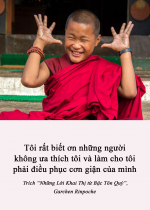 Tôi rất biết ơn những người không ưa thích tôi và làm cho tôi phải điều phục cơn giận của mình