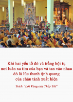 Khi hai yếu tố đỏ và trắng hội tụ nơi luân xa tim của bạn và tan vào nhau đó là lúc thanh tịnh quang của chân tánh xuất hiện