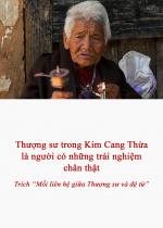 Thượng sư trong Kim Cang Thừa là người có những trải nghiệm chân thật