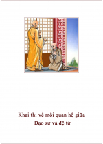 Khai thị về mối quan hệ giữa Đạo sư và đệ tử