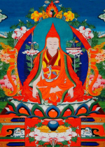 Đức Longchen Rabjam Hiển Lộ Báo Thân Chói Lọi