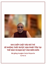 Phụng sự chúng sinh tức cúng dường chư Phật