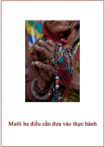 Mười ba điều cần đưa vào thực hành