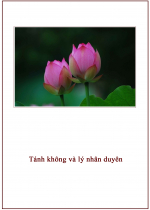 Tánh không và lý nhân duyên