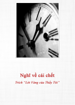 Nghĩ về cái chết