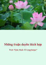 Những thuận duyên thích hợp